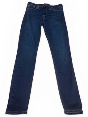 Rag & Bone Cate Mid Rise Dark Wash Skinny Jeans 26 Stretch Denim